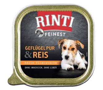 RINTI Feinest - Geflügel pur & Reis - 150g