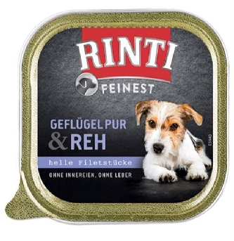 RINTI Feinest - Geflügel pur & Reh - 150g