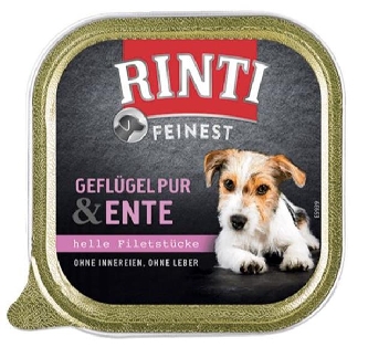 RINTI Feinest - Geflügel pur & Ente - 150g
