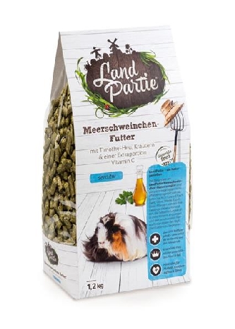 Meerschweinchenfutter - Monopellets -  getreidefrei - 1200g