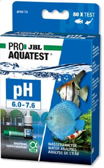 JBL ProAquaTest pH 6.0-7.6 - Schnelltest pH-Wert - 80 Tests