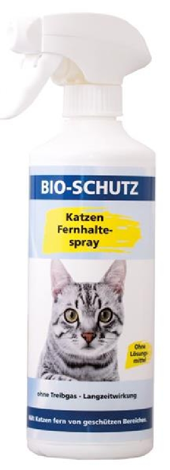 Katzen Fernhaltespray Bio Schutz - 500ml