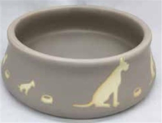 Hundenapf Keramik - 18,5x5,5cm