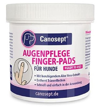 Canosept Augenpflege für Hunde Finger-Pads - 100 Stk.