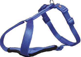 Premium Y-Geschirr - royalblau - 30-37cm/10mm - XXS-XS