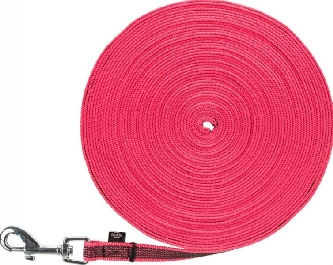 Schleppleine - pink - 15m/15mm