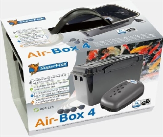 Air Box 4, Luftpumpe mit Box, 600L/h 10W
