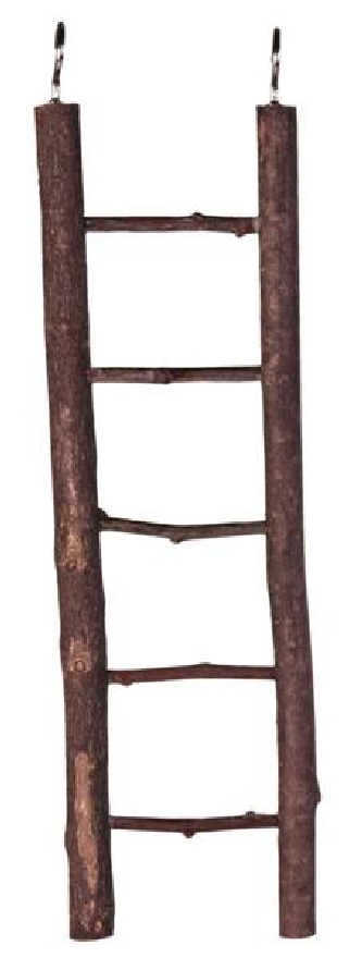 Leiter Rindenholz 5 Sprossen, 26cm