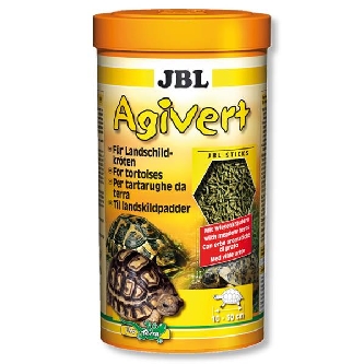 JBL Agivert 1l-Hauptfutter für Landschildkröten 10-50cm 420g