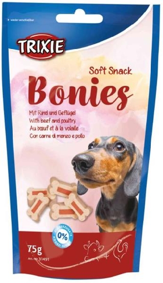 Bonies Soft Snack - Rind und Geflügel - 75g