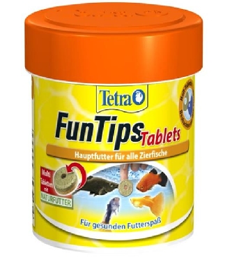 Tetra FunTips Tablets - Haft-Futtertabletten - 165er - 65g