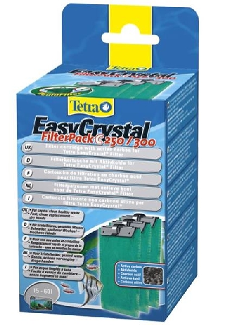 Tetra EasyCrystal Filter Pack C250/300 mit Aktivkohle