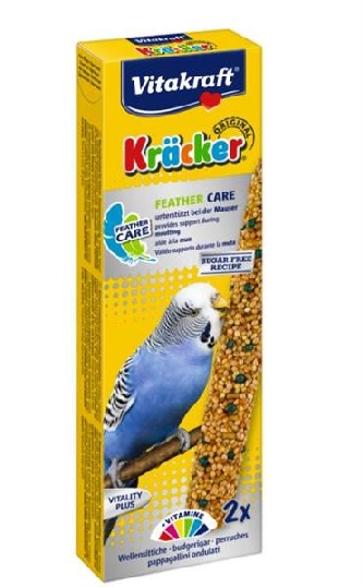 Kräcker - Feather Care 2er Sittich - 60g