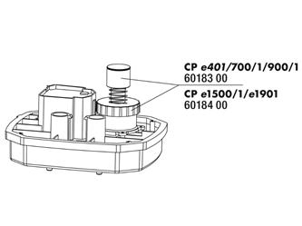 JBL Startknopf + Überwurfmutter für CP e700/1-900/1