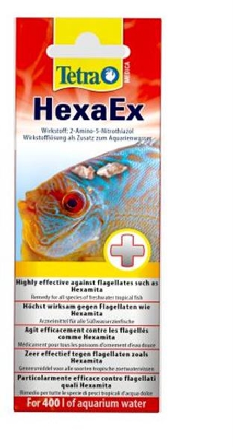 TetraMedica HexaEx 20ml für 400L - Flagellaten wie Hexamita