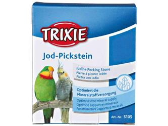 Jod-Pickstein groß für Großsittiche und Papageien - 90g