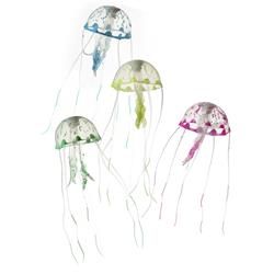 Deko Jellyfish S - 6x6x18cm/color mix - zufällige Farbe