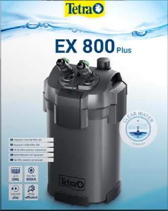 Tetra EX 800 Plus Filter Außenfilter 100-250 Liter
