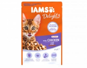 IAMS Delights - Kitten - Huhn in Sauce - 85g