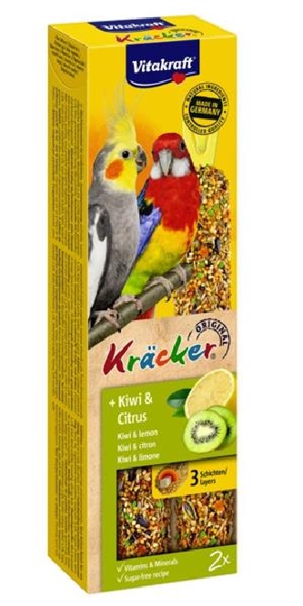 Kräcker - Kiwi & Citrus - Großsittiche