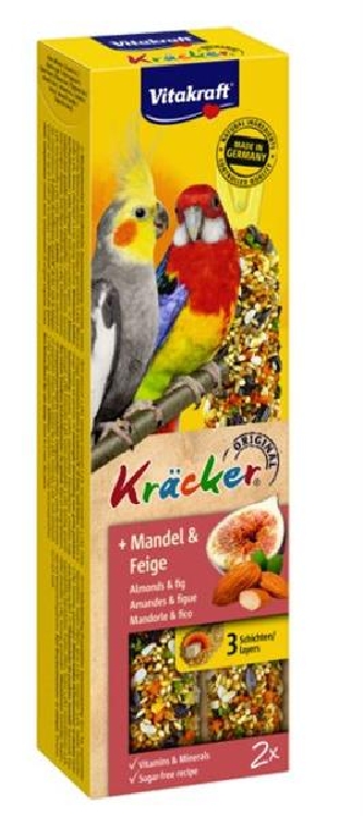 Kräcker - Mandel & Feige - Großsittich (Austr.) 2er - 180g