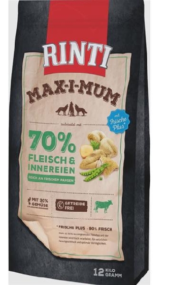 RINTI - Max-i-mum - Pansen - grainfree - 12kg