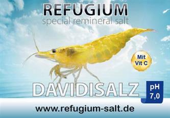 REFUGIUM Spezial ReMineral pH7 Davidisalz - 80g für 500L