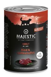 Rind + Süßkartoffel - Adult - 400g - Majestic