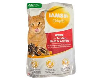 IAMS - Delights - Adult - Rind & Karotten in Gelee - 85g