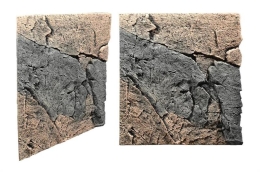 Rückwand Slimline 60A - Basalt/Gneiss - 50x55cm