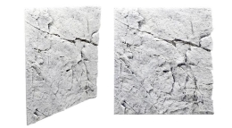 Rückwand Slimline 60A - White Limestone - 50x55cm