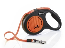 Flexi New Neon S 5m Gurt neonorange