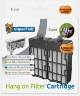 Hang on Filter  Cartrige Filterkartusche 2 Stk.