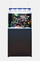Blue Marine Reef 200 Meerwasseraquarium + Möbel - schwarz