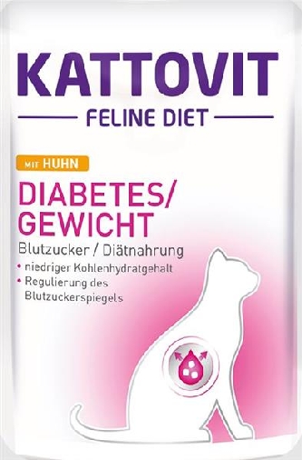 Diabetes - Gewicht - Huhn 85g - Kattovit