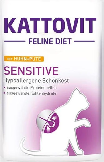Sensitive Huhn + Pute 85g - Kattovit
