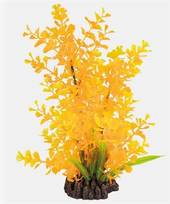 Aquariumpflanze Plastik Ludwigia - orange 25cm