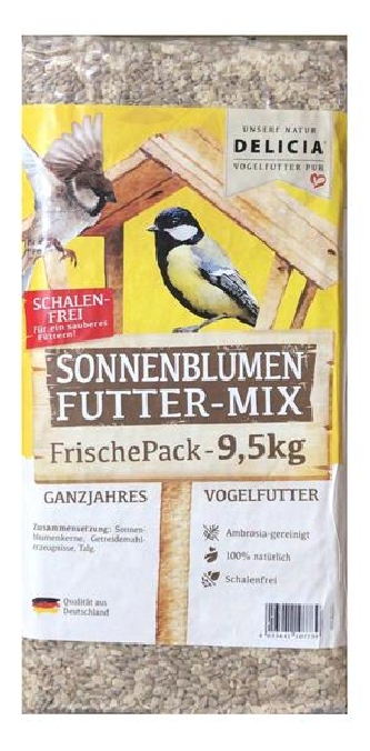 Delicia Sonnenblumen Futter Mix - FrischePack - 9,5kg