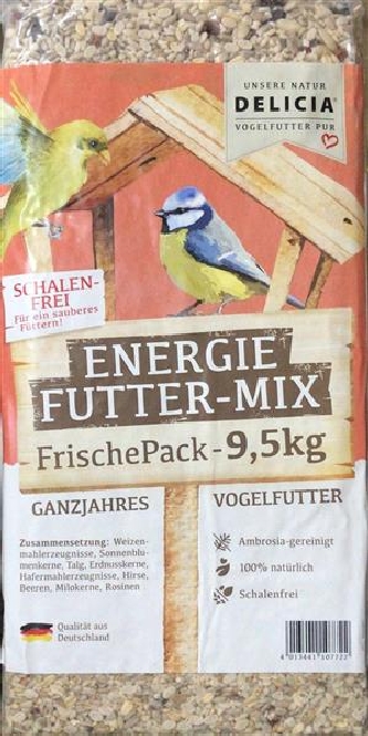 Delicia Energie Futter Mix - 9,5kg