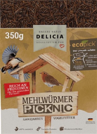 Delicia Mehlwürmer - Futtermix - 350g