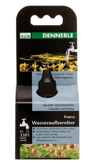 Dennerle Nano Wasseraufbereiter 15ml - für 150l Frischwasser