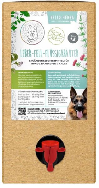 Bello Herba - Leber-Fellflüssigkräuter - 1,5l