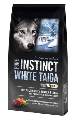 PURE Instinct - Adult - Rentier & Lachs - White Tiaga - 12kg