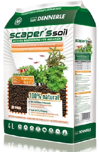 Scaper`s Soil 1-4mm - aktiver Bodengrund für Pflanzen - 4L