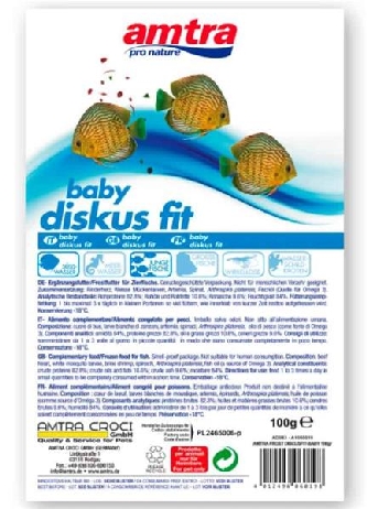 Baby Diskus Fit - Blister Amtra - 100g