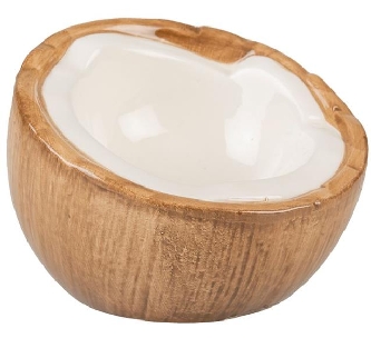 Futternapf Coconut 30ml - 10,5x9,8x7,5cm