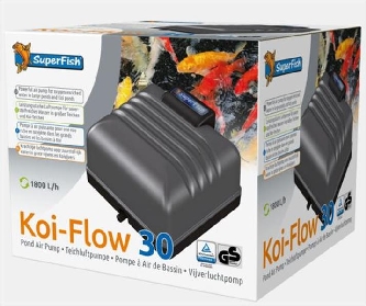 Koi Flow 30 - 25W Teichluftpumpe - 1800L/h
