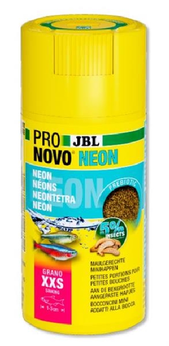 JBL Pronovo Neon Grano XXS 100ml Click - Neonfischfutter