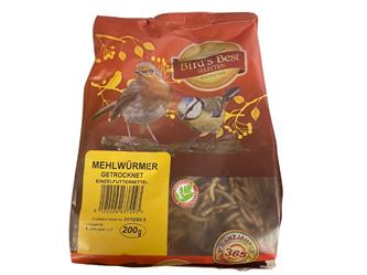 Mehlwürmer - getrocknet - 200g