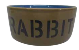 Nagernapf Keramik 12x5,5cm - 2-färbig
